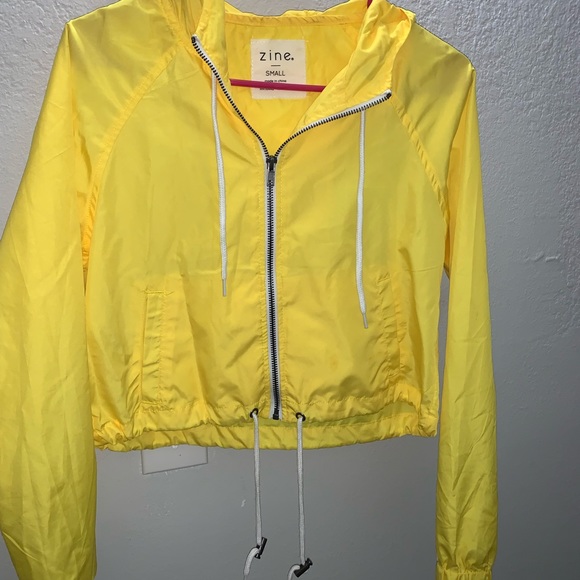 Jackets \u0026 Coats | Cropped Yellow Rain 